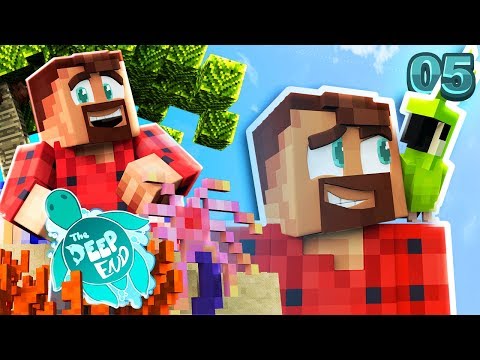 "OMG I FOUND A PARROT" | The Deep End Minecraft SMP #5