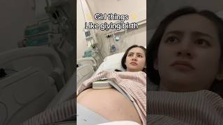 I’m going to give birth!! 😱👶🏻 #girlthings 💕