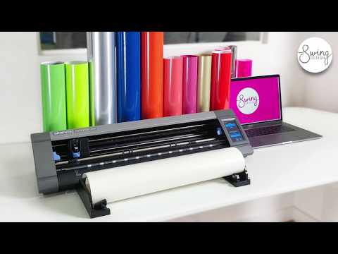 Working of graphtec cutting plotter