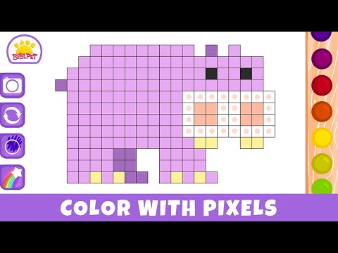 Bibi Drawing & Color Kids Game Video