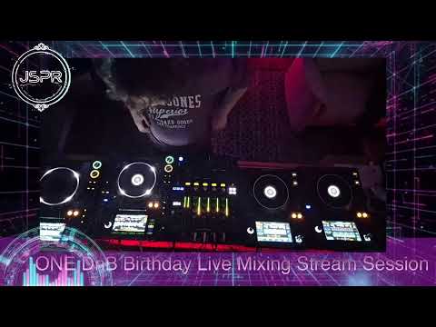 JSPR's ONE DnB Birthday Drum And Bass Live Mixing Session Pioneer DJM
