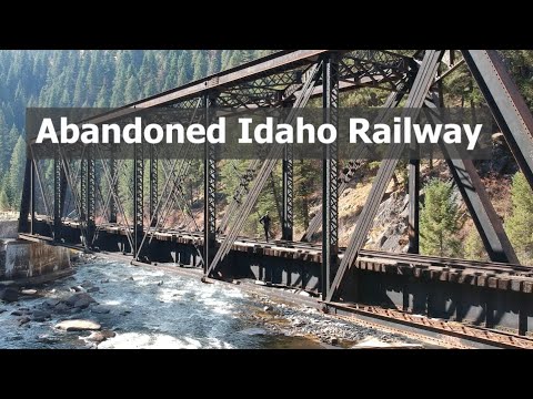Run the Rails | Following 30 miles of Abandoned Idaho Railway