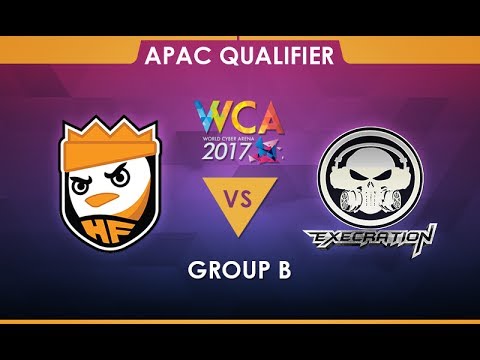 HappyFeet vs XctN Game 2 - WCA 2017 APAC Qualifier Group B - @Xyclopzz