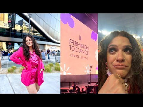 My First BTS Concert Experience | Permission To Dance in Las Vegas!