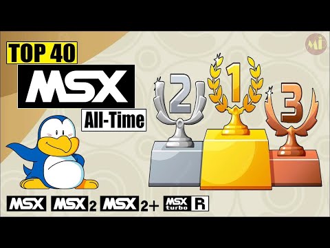 Top 40 MSX Games of All-Time (1985 ~ 2017) [MSX1, MSX2, MSX2+, MSX turbo R, MSXdev] ᴴᴰ