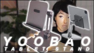 Video thumbnail for [REVIEW] Yoobao iPad/Tablet Stand | Is this the best metal tablet stand for artists? by Limo Channel