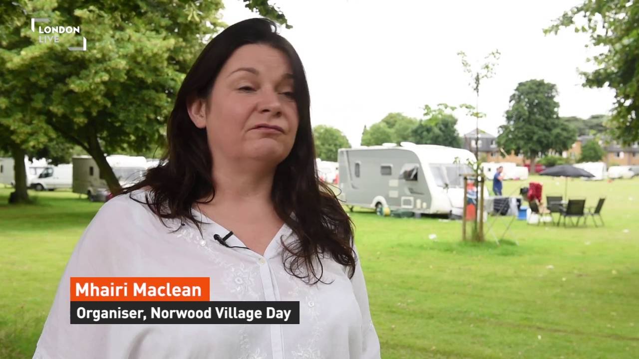 Travellers move in on Norwood Village Green