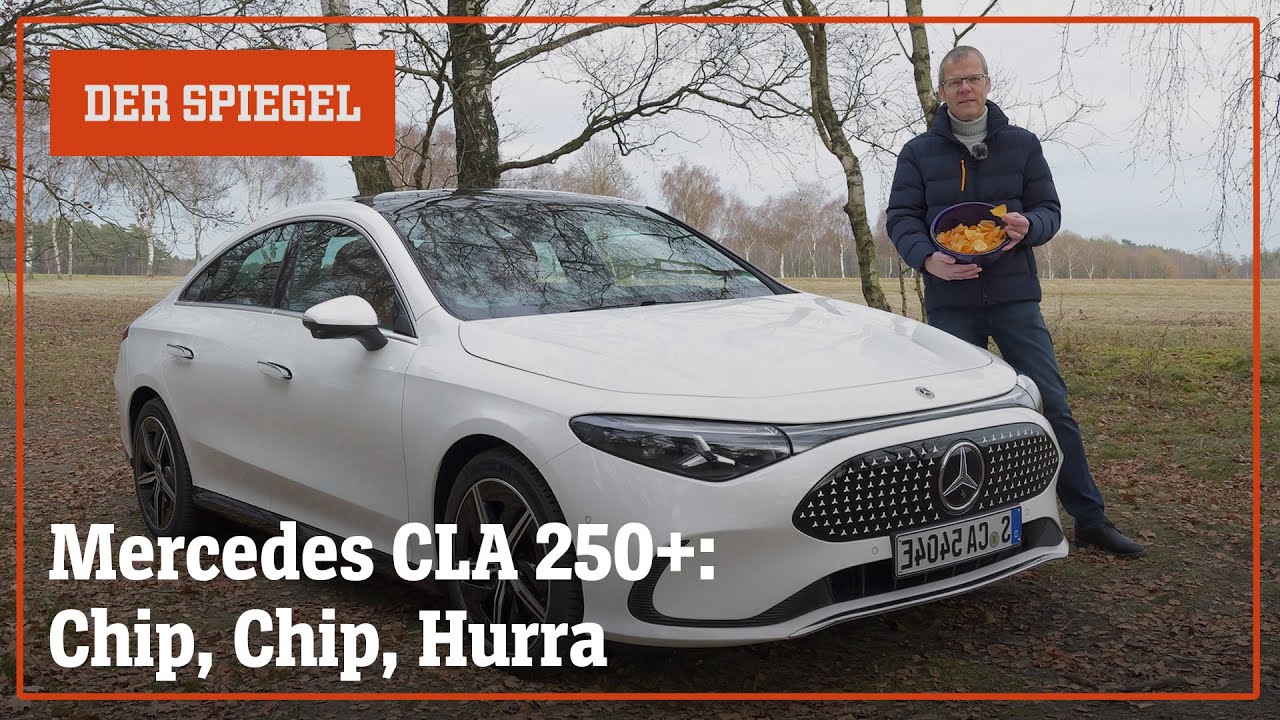 Wir drehen eine Runde: Mercedes CLA – Chip, Chip, Hurra | DER SPIEGEL