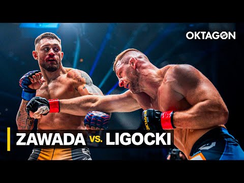 Šílené první kolo! 🥊 LIGOCKI vs. ZAWADA | FREE FIGHT | OKTAGON 82