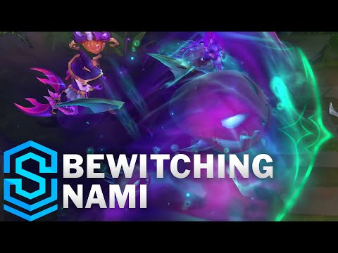 Bewitching Nami Skin Spotlight - Pre-Release - League of Legends