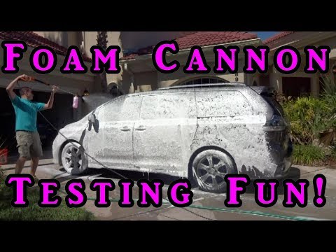 Meguiars Gold Class or Mother's Wash and Wax in a Foam Cannon Gun? Let's Try!!!