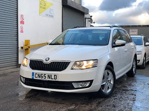 65plate Skoda Octavia 1600cc TDI SE Estate ** EURO 6 ENGINE ** SATNAV & ACC **
