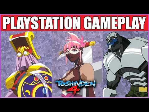 Battle Arena Toshinden 4 - PS1 Gameplay - Story Mode