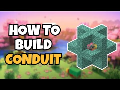 How to Build a Conduit in Minecraft | Step-by-Step Activation Guide (2025)