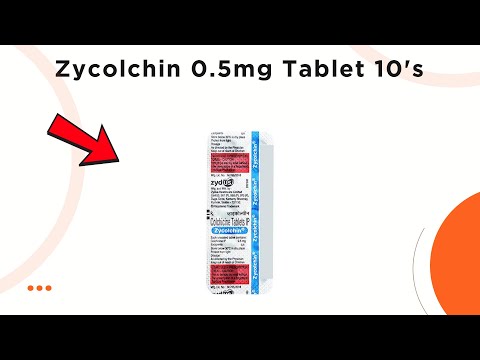 0.5 zycolchin colchicine tablets