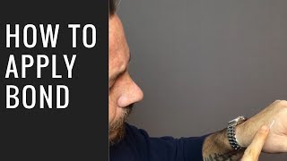 Hair Replacement Mens Hair System Review How to Apply Bond