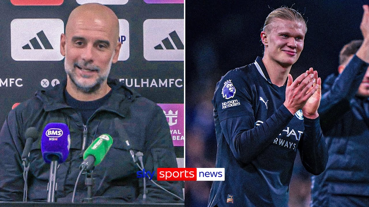 "I lose my hair" | Pep Guardiola reacts to remarkable 5-4 win at Fulham