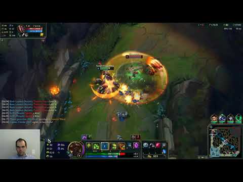 Urgot vs Darius, top lane, with commentary