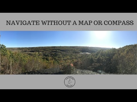 Navigation without a compass or map