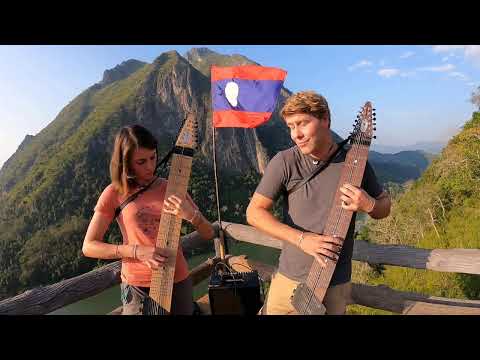 Live Chapman Stick Performance from Laos - Hallelujah and Floating Away by Cascade