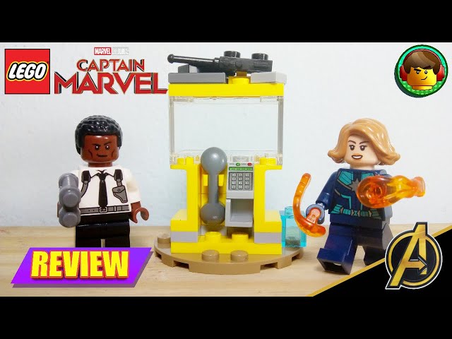 Vídeo relacionado con Lego Marvel Captain Marvel and Nick Fury Limited Edition Polybag (30453)