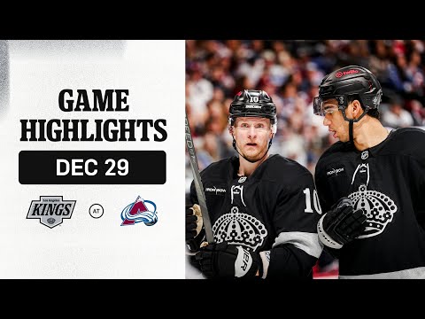 HIGHLIGHTS: LA Kings at Colorado Avalanche | 12.29.25