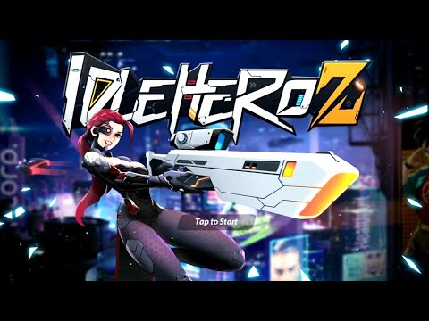 Idle Hero Z - Summon And Merge Cyberpunk 🔥 Firstlook Gameplay 😃