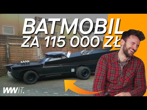 Ponad 8-metrowy "BATMOBIL" - Perełki z aukcji