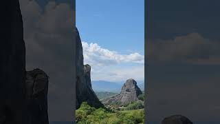 Travel all the way to Greece 🇬🇷 to view these Monasteries.  #greece #Meteora #monastery