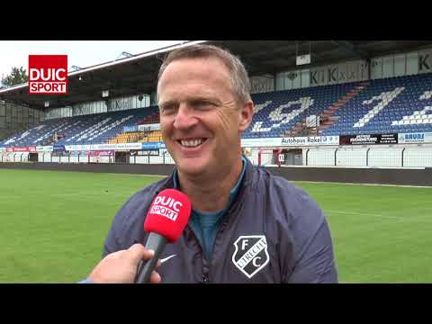 John van den Brom na afloop van de Interwetten Cup