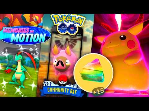 *THE GAME JUST COMPLETELY CHANGED FOR MEMORIES IN MOTION SEASON & IT LOOKS AMAZING* Pokemon GO news