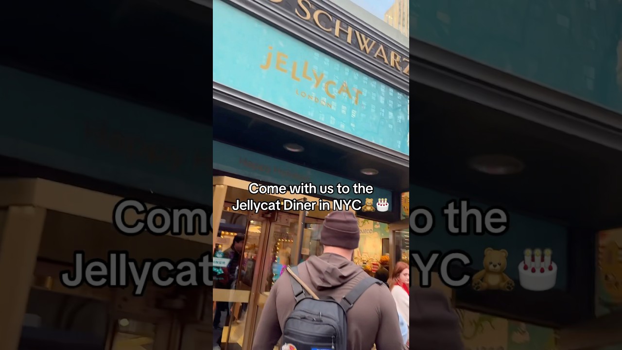 Jellycat London Diner in NYC🚕🍎