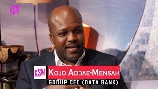 KSM Show- Kojo Addae-Mensah, group C.E.O of Data Bank hanging out with KSM