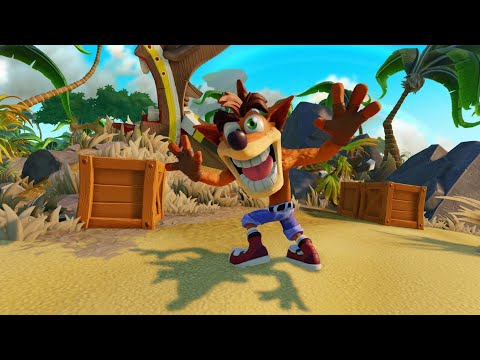 Crash Bandicoot 3 - level 4- Bone Yard All Boxes Guide | Gamer Nerd