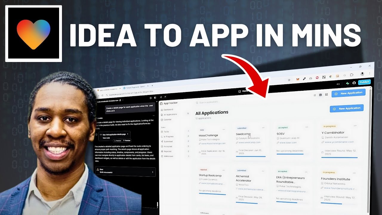 Let's build a full stack app with Lovable & Supabase