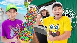 Download lagu Fun Adventures at the Kids Cafe! Jason and Alex Play & Learn Together mp3