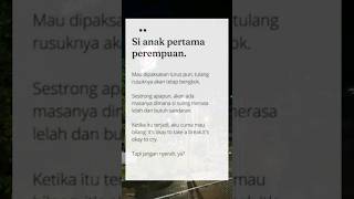 Download lagu Si anak perempuan pertama:)#anakpertama #videoshort #brokenhome #sadsong #quotes #quotesoftheday mp3