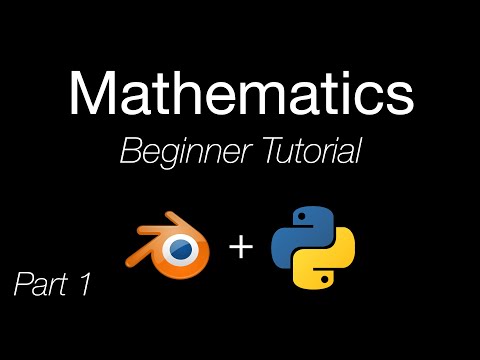 2 83 Blender Tutorial Python Programming With Math Part 1