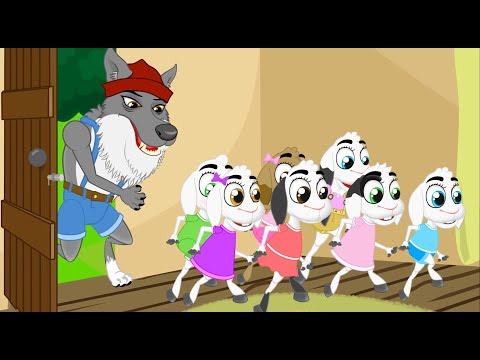 , title : '2 Contes | Le Loup et les 7 Chevreaux + Les 3 Petits cochons | Dessin Animé avec les P'tits z'Amis'