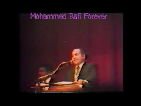 Chaudhavin Ka Chand Ho (Live) M Rafi UK Concert