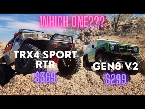 Redcat Gen 8 V2 vs Traxxas TRX4 Sport RTR
