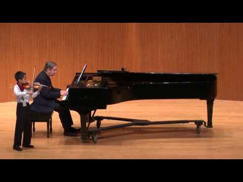 Paganini - Auer Caprice No. 24 by 10-year-old violinist