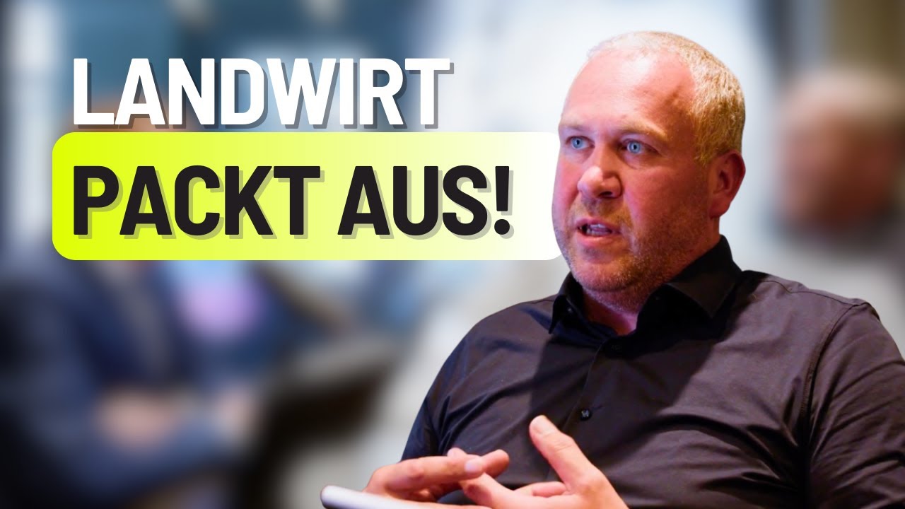 Markus Jehle im Video: Landwirt packt aus – ehrliche Einblicke in die moderne Landwirtschaft