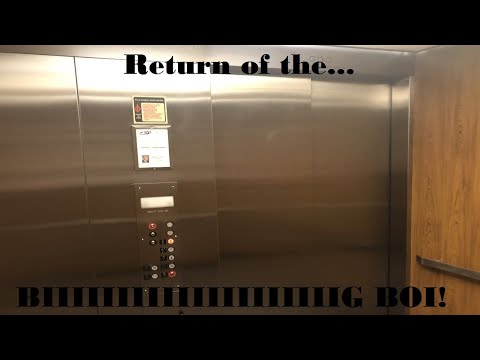 [EL] HUGE 1994 Southern Hydraulic Elevator at FurnitureLand South (Jamestown, NC)