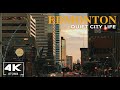 Quiet City Life Of EDMONTON Canada2021 4K Virtual Travel Walk Tour Life Video With City Sounds