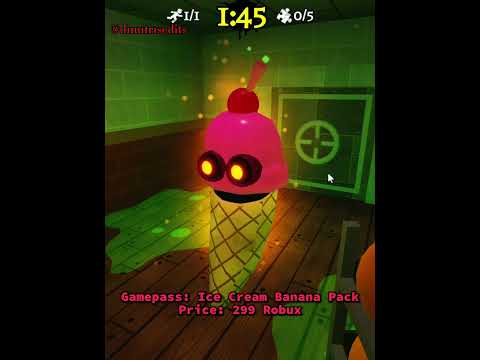 All Banana Eats (Roblox) Gamepass Skins I've bought showcase! #shorts #edits #gameplay