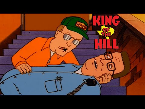 Hank TAKES A BULLET for Dale | King of the Hill