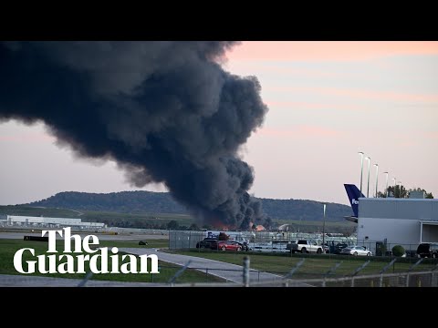 UPS plane crashes near Louisville international airport in Kentucky