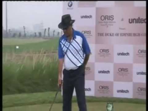 Sunil Dutt's swing shot