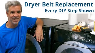 Dryer Won't Spin - DIY Belt and Pulley Replacement Fix